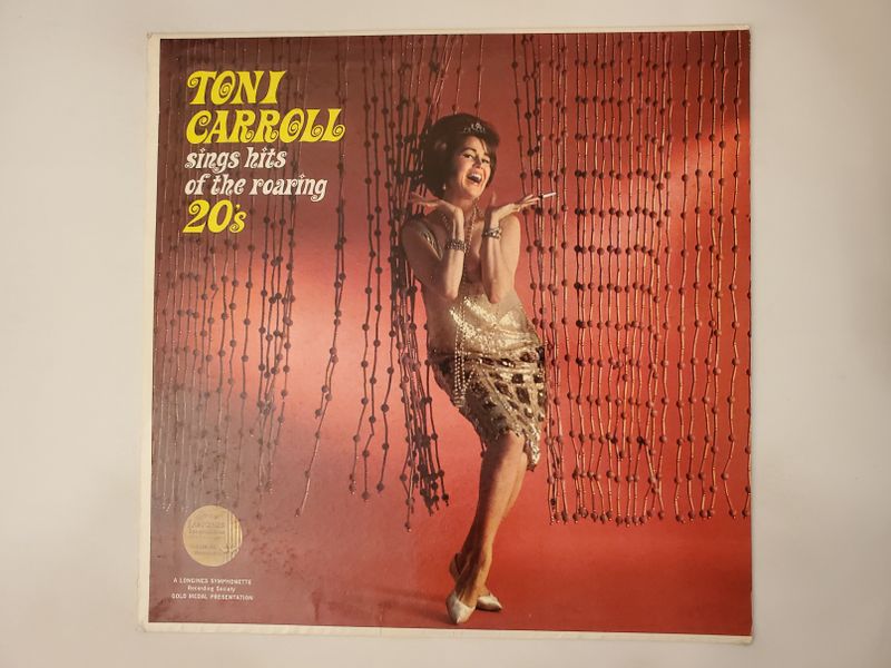 Toni Carroll Toni Carroll Sings Hits of the Roaring 20s vinyl record